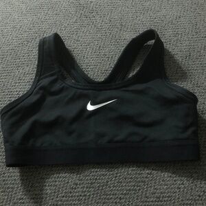 Nike Black Dri Fit Medium Sports Bra